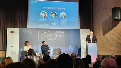 Barcelona Deep Tech Summit a l’antiga fàbrica d’Estrella Damm (22 de setembre de 2022)